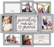 Load image into Gallery viewer, Malden 8-Op. Grandkids Collage Picture Frame, Gray