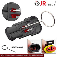 Load image into Gallery viewer, JRready 12Packs 2 pin Connectors, Car Waterproof Electrical Connectors 16AWG (26/0.254) Tinned Copper Wire with Extraction Tool DRK-785084 for Car,Car Light,Auto Speaker, LED Xmas Lights (ST9017)