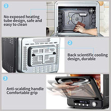 Load image into Gallery viewer, Air Fryer Oven Aobosi Electric Toaster Oven Convection Rotisserie Oven Roaster Countertop Rotisserie Oven Steam Oven Multi-Function 12-in-1 Toast/Bake/AirFry/Dehydrate/Roast/pizza|21Qt|Recipe 1250W
