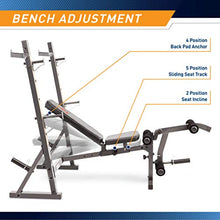 Load image into Gallery viewer, Marcy Olympic Weight Bench for Full-Body Workout MD-857