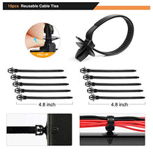 Load image into Gallery viewer, GOOACC 60Pcs Car Wire Loom Routing Clips Assortment - 6 Different Sizes Universal Wiring Harness Routing Clip Replacement Parts for Honda GM Mazda