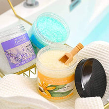 Load image into Gallery viewer, Spa Luxetique Epsom Salts for Soaking, Bath Salts Gift Set Foot Soak, Epsom Salts Bulk with Wooden Scoop, Moisturize Skin, Bath Salts for Women Relaxing for Christmas Gifts Set