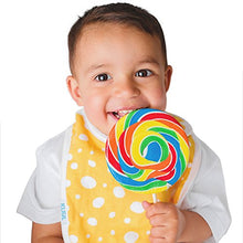 Load image into Gallery viewer, Baby Bibs Large Burpy Cloth 4 Pack Gift Set Soft Absorbent Feeding Reflux Drool Teething Bibs, Adjustable Snap Buttons, Funny Designs for Boys & Girls - Desert