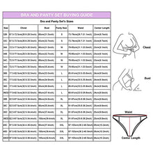 Load image into Gallery viewer, Women's Sexy Soft Lace Lingerie Set See Through Underwear Floral Lace Underwire Sheer Bra and Panty Set (Blue,32C)