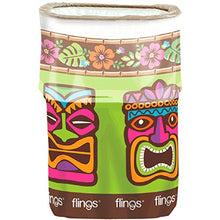 Load image into Gallery viewer, Amscan Tiki Party Flings Bin, 22" x 15" x 10", 13 Gallons