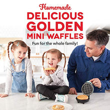 Load image into Gallery viewer, Dash Mini Maker: The Mini Waffle Maker Machine for Individual Waffles, Paninis, Hash browns, & other on the go Breakfast, Lunch, or Snacks - Silver