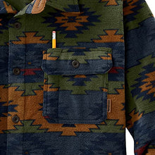 Load image into Gallery viewer, Legendary Whitetails Men's Navigator Fleece Button Up Shirt, Asphalt Ridge, 3X-Large