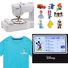 Load image into Gallery viewer, Sewing starter kit including 26 Gutermann sewing thread 100m spools and a Brother sewing machine. Sewing kit for adults with sewing thread and Brother PE550D 4” x 4” Embroidery Machine