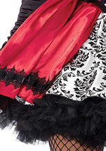 Load image into Gallery viewer, Leg Avenue Women's 2 Piece Gothic Riding Hood, Red/White, Medium