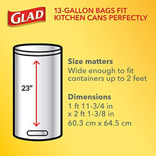 Load image into Gallery viewer, Glad ForceFlex Tall Kitchen Drawstring Trash Bags, Fresh Clean, 13 Gal, 40 Ct (Package May Vary)