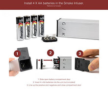 Load image into Gallery viewer, Gramercy Kitchen Company Cocktail Smoker - Includes Wood Chips - Smoking Gun | Smoke Meat, Drink & Food Indoor Infuser | Ultimate Sous Vide Foodie Accessories Gift