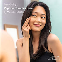 Load image into Gallery viewer, Peptide Complex Serum by Microderm GLO - Best Skin Toning, Facial Tightening, 100% PURE & NATURAL, Plump, Hydrate & Nourish Your Face, Boosts Collagen & Heals Skin While Improving Tone & Texture, 1oz
