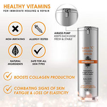 Load image into Gallery viewer, Energize Vitamin C Serum for Face & Eyes - Clinical Strength Collagen Booster with Triple Vitamin C - Dermatologist Developed Skin Care For Anti-aging, Fades Dark Spots and Repairs Sun Damage 1oz