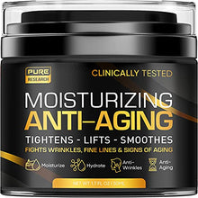 Load image into Gallery viewer, Men's Face Cream Moisturizer - Anti-Aging Cream For Men, Collagen, Retinol & Hyaluronic Acid - Day & Night - Made in USA - Anti Wrinkle 1.7 oz