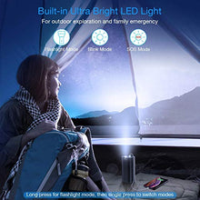 Load image into Gallery viewer, OMORC 85W 20000mAh Portable Power Station AC Outlet Portable Charger(LED & QC 3.0& TAS Approved),Portable Camping Solar Generator Battery Power Station (Black)