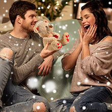 Load image into Gallery viewer, Gifts for Mom Wife Fiancée Girlfriend,11 inch Rose Flower Teddy Bear Gifts for Her Women Best Friends Teenage Girls Who Love Plush Stuffed Animal, Funny Gifts for Birthday Mothers Day Valentines Day