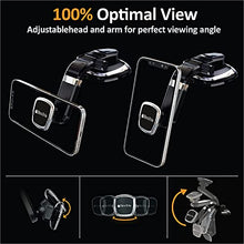 Load image into Gallery viewer, BESTRIX Magnetic Phone Car Mount Magnetic Car Cell Phone Holder Magnet Car Phone Holder Compatible iPhone 12 11 Pro Max/XS/XR/X/SE/8/7 Samsung Galaxy S20/S10/S9 & All Smartphones (Dashboard)