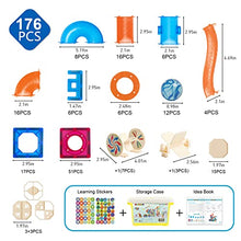 Load image into Gallery viewer, MAGBLOCK Magnetic Tiles Pipe Magnetic Blocks Magnets Toys for Kids Toddler Toys Magnetic Building Set Magnet Tiles Building Block for Girl Boy Toys 176PCS