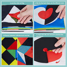 Load image into Gallery viewer, beiens Baby Books Toys, High Contrast Black and White Books Non Toxic Fabric Touch and Feel Crinkle Cloth Books Early Educational Stimulation Toys for Infants Toddlers, Baby Gift Soft Toys Mirror