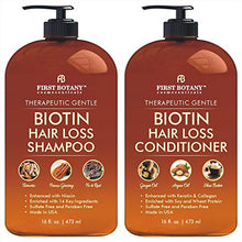 Load image into Gallery viewer, Hair Growth Shampoo Conditioner Set - An Anti Hair Loss Shampoo and Conditioner with 14 DHT blockers to fight Hair Loss For Men and Women, All Hair types, Sulfate Free - 2 x 16 fl oz