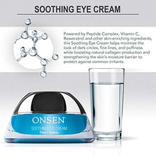 Load image into Gallery viewer, Onsen Secret Under Eye Cream Anti Aging Eye Cream Treatment Gel Sacred Japanese Hot Spring Minerals for Wrinkles and Dark Circles, Firming Eye Cream for Morning & Night (30 ml)