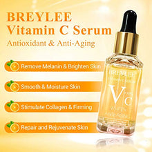 Load image into Gallery viewer, Vitamin C Serum, BREYLEE Anti-Aging Facial Serum with Hyaluronic Acid, Retinol, and Vitamin E Moisturizing Face Serum for Skin Nourishing and Smoothing Skin, Improve Sun Spots