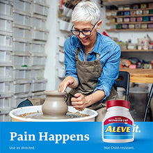 Load image into Gallery viewer, Aleve Arthritis Gelcap, Fast Acting All Day Pain Relief for Headaches, Muscle Aches, and Fever Reduction, Naproxen Sodium Gelcaps, 220 mg, Yellow, 160 Count