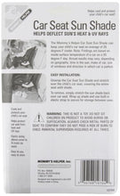 Load image into Gallery viewer, Car Seat Sun Shade Cover - Keep Your Baby's Carseat at a Cooler Temperature - Covers and Blocks Out Heat & Sun - More Comfortable for Baby or Child - Protection from UV Sunlight - Mommy's Helper