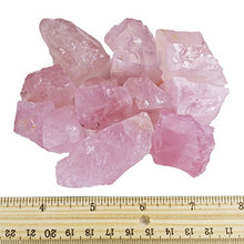Load image into Gallery viewer, Hypnotic Gems 1 lb Bulk Rose Quartz Rough from Madagascar - Large 1" Natural Raw Stones & Fountain Rocks for Tumbling, Cabbing, Polishing, Wire Wrapping, Wicca & Reiki Crystal Healing