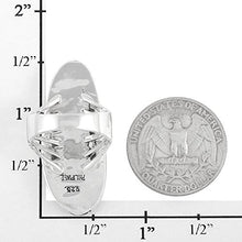Load image into Gallery viewer, Coral Ring Sterling Silver 925 Genuine Gemstones Size 6 to 11 (9)
