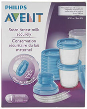 Load image into Gallery viewer, Philips AVENT Breast Milk Storage Cups, 6 Ounce (Pack of 10)