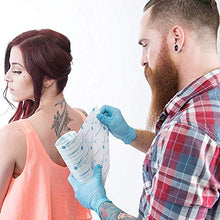 Load image into Gallery viewer, Saniderm Tattoo Aftercare Bandage | Transparent Hygienic Adhesive Wrap | 10.2 inch x 2 yard (25.91 cm x 1.83 m) Roll | Protect and Heal Your Tattoo
