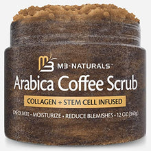Load image into Gallery viewer, M3 Naturals Anti Cellulite Massage Oil + Arabica Coffee Body Scrub