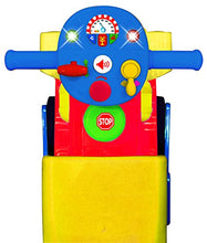 Load image into Gallery viewer, Kiddieland Toys Limited Battery-Powered Mickey Choo with Caboose & Tracks Ride On,Multi,9.5 x 14.25 x 31.5 inches