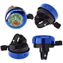 Load image into Gallery viewer, ZYCCW Customized Design Bike Bicycle Bell, Loud Long Crisp Clear Sound for Adults Kids Mountain Road Bike BMX Electric Bike (Evil Eye Hamsa Hand)