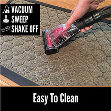 Load image into Gallery viewer, Gorilla Grip Original Durable Natural Rubber Door Mat, 29x17 Heavy Duty Pet and Dog Doormat, Indoor Outdoor, Waterproof Easy Clean, Low-Profile Mats for Entry Garage, High Traffic Areas, Stone Paws