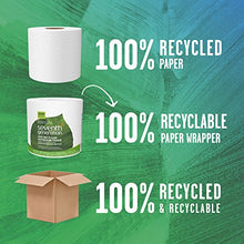 Load image into Gallery viewer, Seventh Generation White Toilet Paper 2-ply 100% Recycled Paper, 500 sheets, Pack of 60