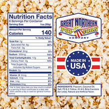 Load image into Gallery viewer, GREAT NORTHERN POPCORN COMPANY - 8 oz Popcorn Packs – Pre-Measured, Movie Theater Style, All-in-One Kernel, Salt, Oil Packets for Popcorn Machines (Pack of 24)
