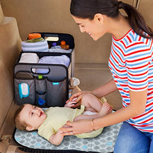 Load image into Gallery viewer, Munchkin Brica Out-N-About Collapsible Trunk Organizer & Diaper Changing Station