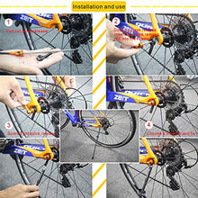 Load image into Gallery viewer, corki Bike Kickstand Carbon Fiber Bike Stand/Quick Release Bike Kickstand/Portable Bike Stand for Road&Mountain Bike