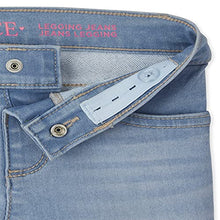 Load image into Gallery viewer, The Children's Place Girls' Denim Jeggings, LT 90S BLU WSH, 6