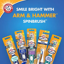 Load image into Gallery viewer, Arm & Hammer Spinbrush Pro+ Deep Clean Battery Powered Toothbrush, Club Tray, 2 Brushes, 4 Refills