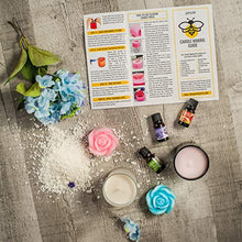 Load image into Gallery viewer, DIY Soy Candle Making Kit for Adults with Big Glass Candle Jars - Candle Making Supplies - Candle Rose Mold - Wicks - Soy Wax Flakes Candle Making Kits - Full Beginners Set