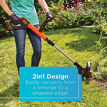 Load image into Gallery viewer, BLACK+DECKER 20V Max String Trimmer/Edger, 12-Inch (LSTE525)