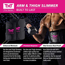 Load image into Gallery viewer, Arm Trimmers & Thigh Trimmer for Women & Men for Arm Slimming - Arm Slimmers & Thigh Sweat Bands for Women - Arm and Thigh Trimmers for Weight Loss - Sweat Belt & Body Wraps for Weight Loss
