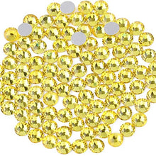 Load image into Gallery viewer, beadsland 1440 Piece Flat Back Crystal Rhinestones Round Gems,1.3mm-6.5mm, Blue Moonlight(SS10(2.7-2.8mm))