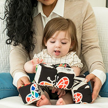 Load image into Gallery viewer, Baby Einstein Infinity Block High Contrast Soft Block Toy, Newborns and up