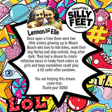 Load image into Gallery viewer, Reflective Kids Shoe Laces Safety Shoelaces for Children Silver Shoelaces Pink Shoe Laces Yellow and Orange Neon Lace Strings 40" Inches