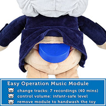 Load image into Gallery viewer, Vosego Ludwig Van Beethoven Virtuoso Bear | 40 mins Classical Music for Babies | 15″ Award Winning Musical Soft Toy | Educational Toy for Infants Kids Adults