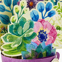 Load image into Gallery viewer, Hallmark Paper Wonder Mothers Day Pop Up Card for Mom (Blue Flower Bouquet, You Are So Loved)